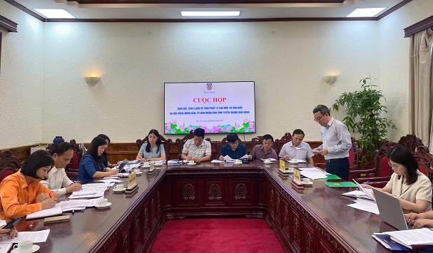 Tiếp tục nâng cao chất lượng văn bản do HĐND và UBND tỉnh Tuyên Quang ban hành